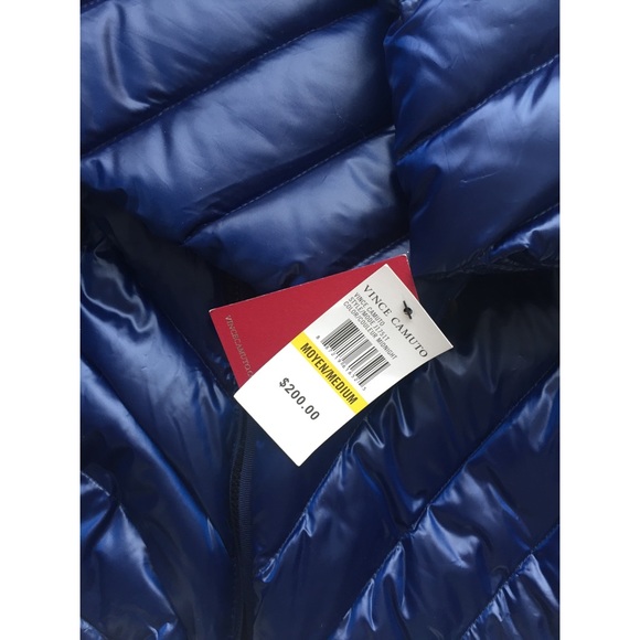 Vince Camuto quilted puffer jacket, midnight blue - Picture 5 of 8